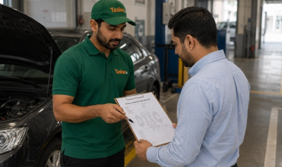 car passing service