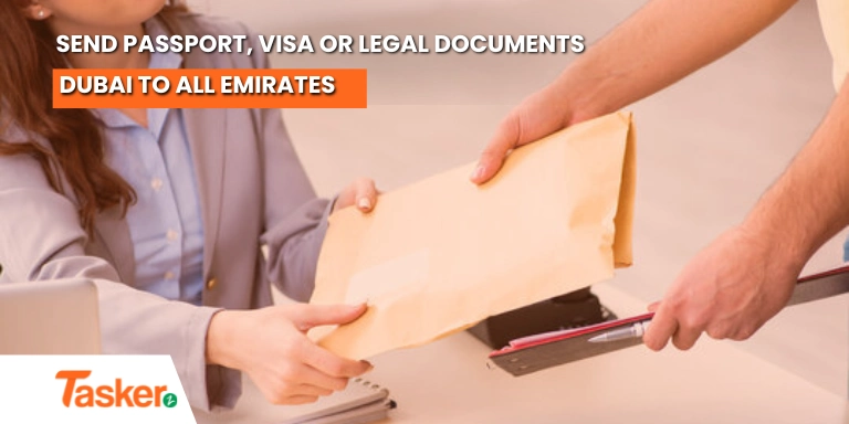 How to Send Passport, Visa or Legal Documents Urgently from Dubai to all Emirates