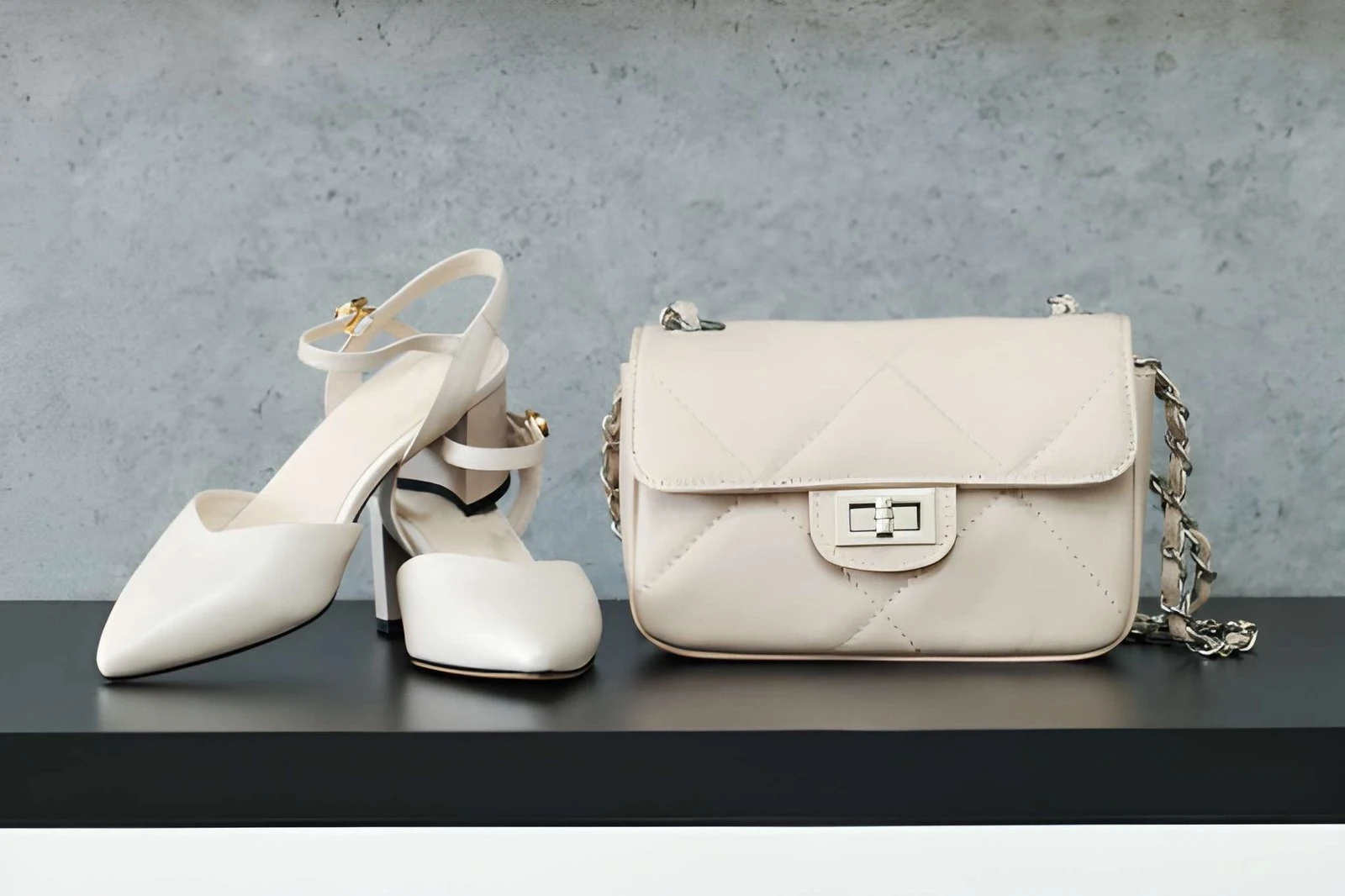 buy a Louis Vuitton bag and shoes