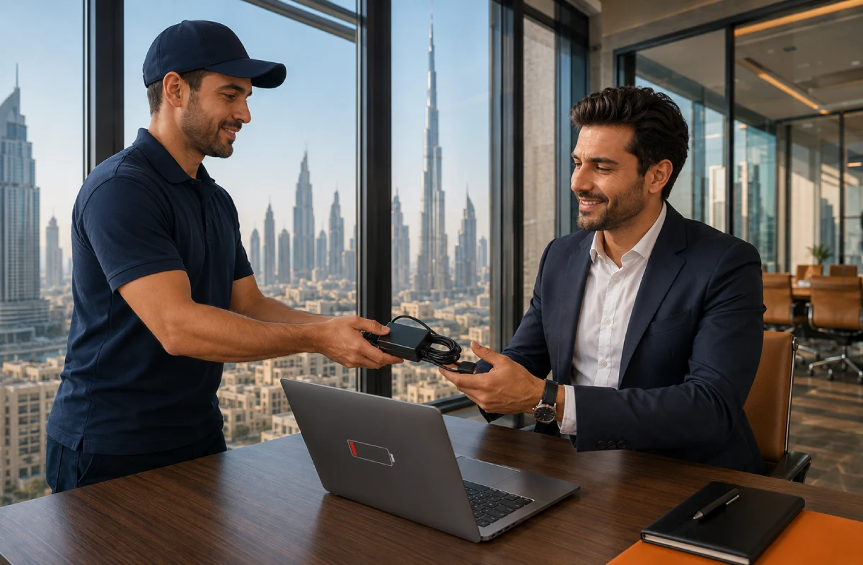Delivered a Forgotten Laptop Charger in Under 25 Minutes