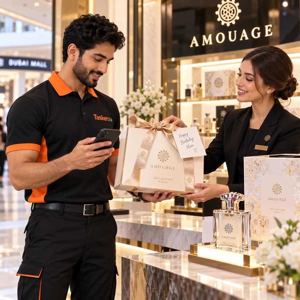 Luxury Birthday Gift Delivery at Amouage